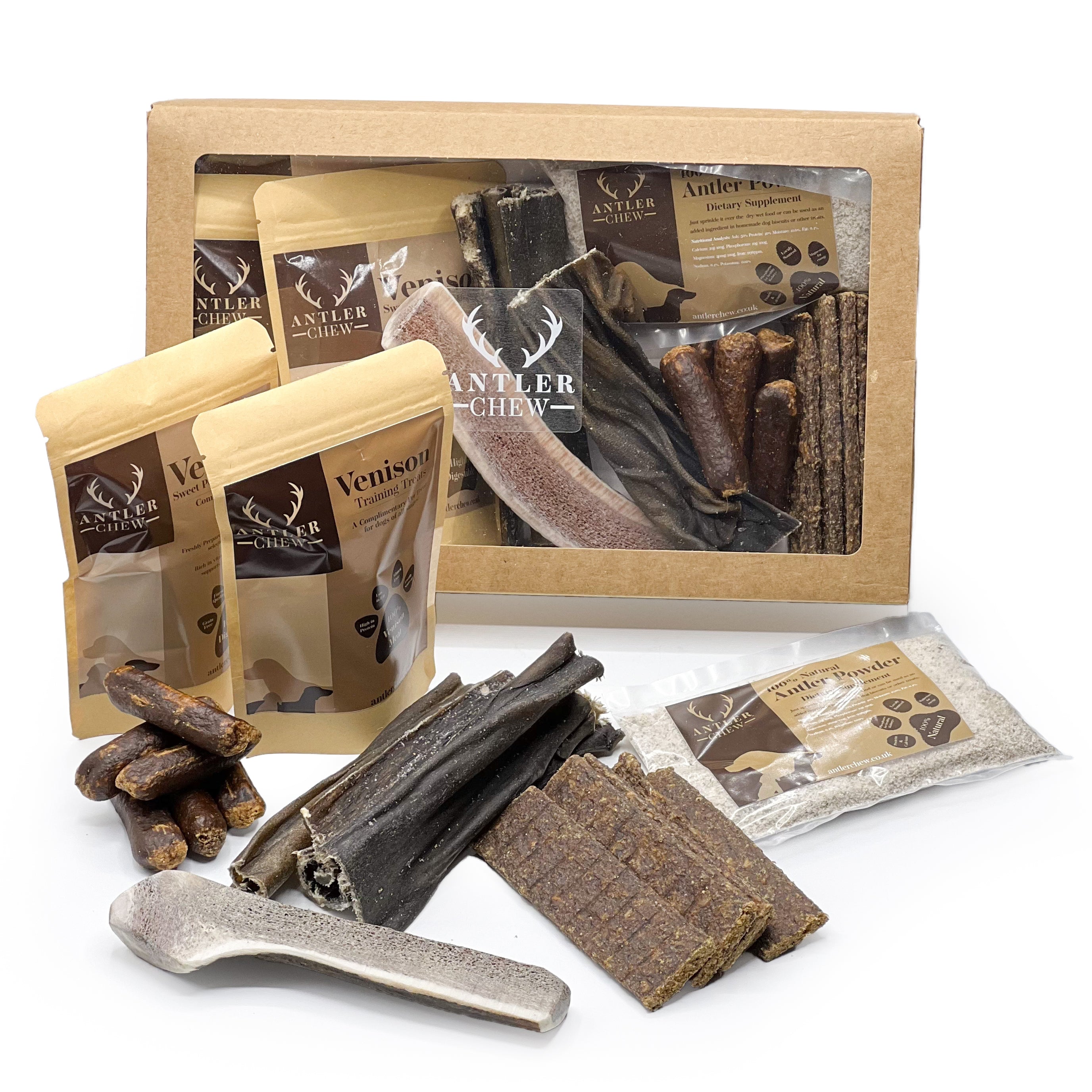 Antler Chew Sampler Box All-Natural Dog Treats