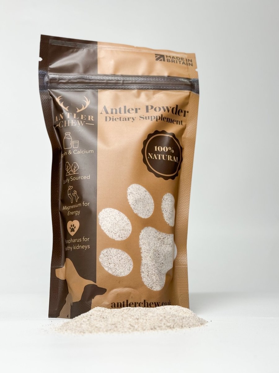 Amazing Benefits of Antler Powder Supplements for Dogs - Antler Chew
