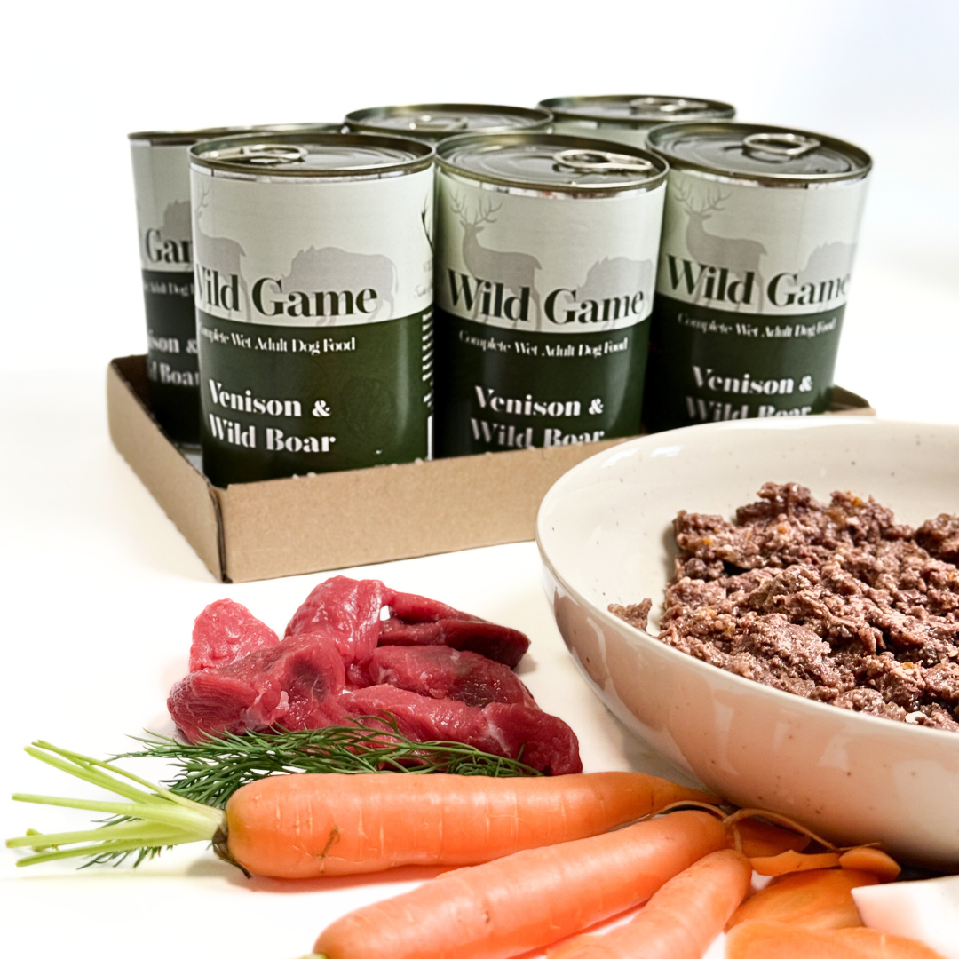 6 x Venison & Boar - Grain Free Complete Wet Adult Dog Food 400g