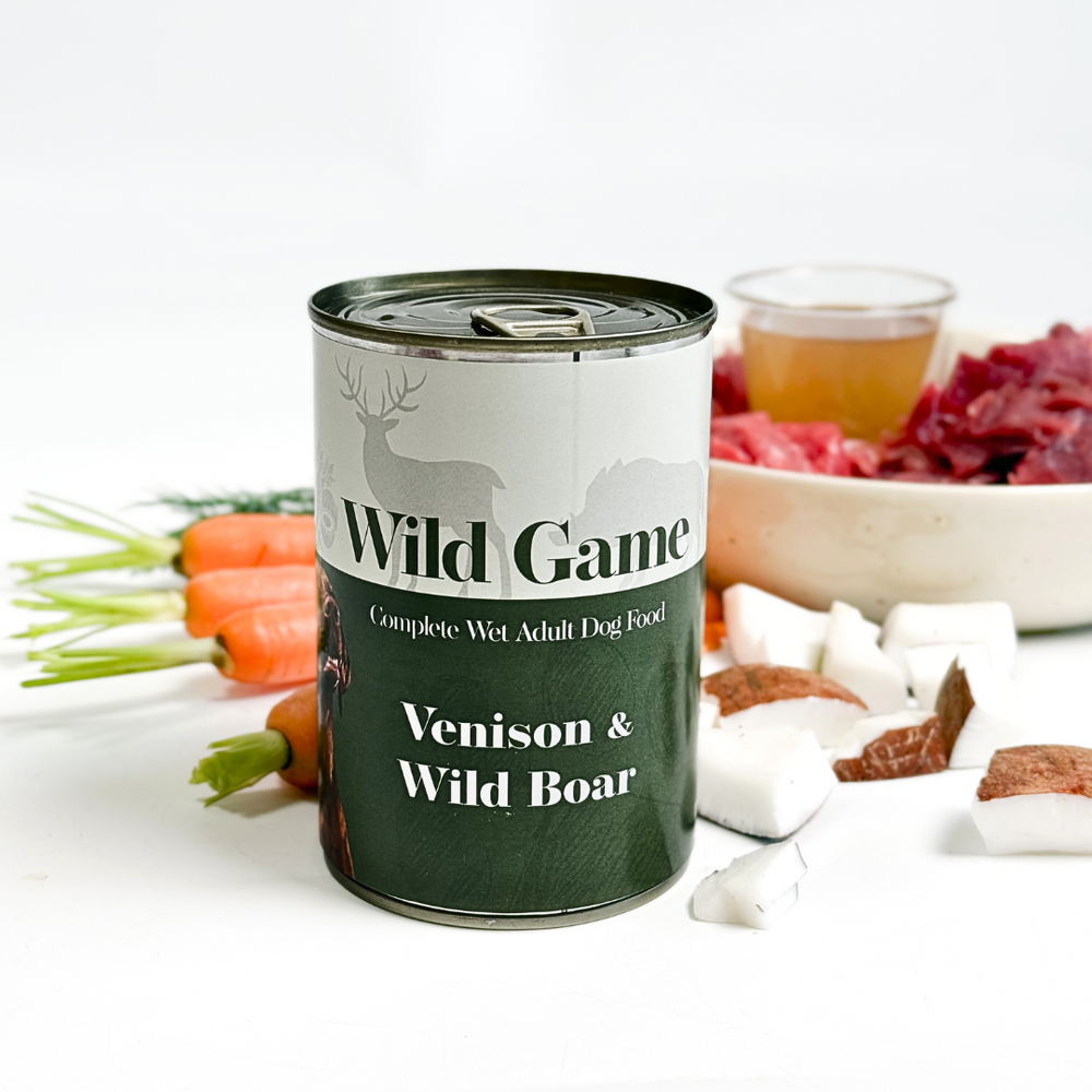 Venison & Boar Wet Dog Food 400g