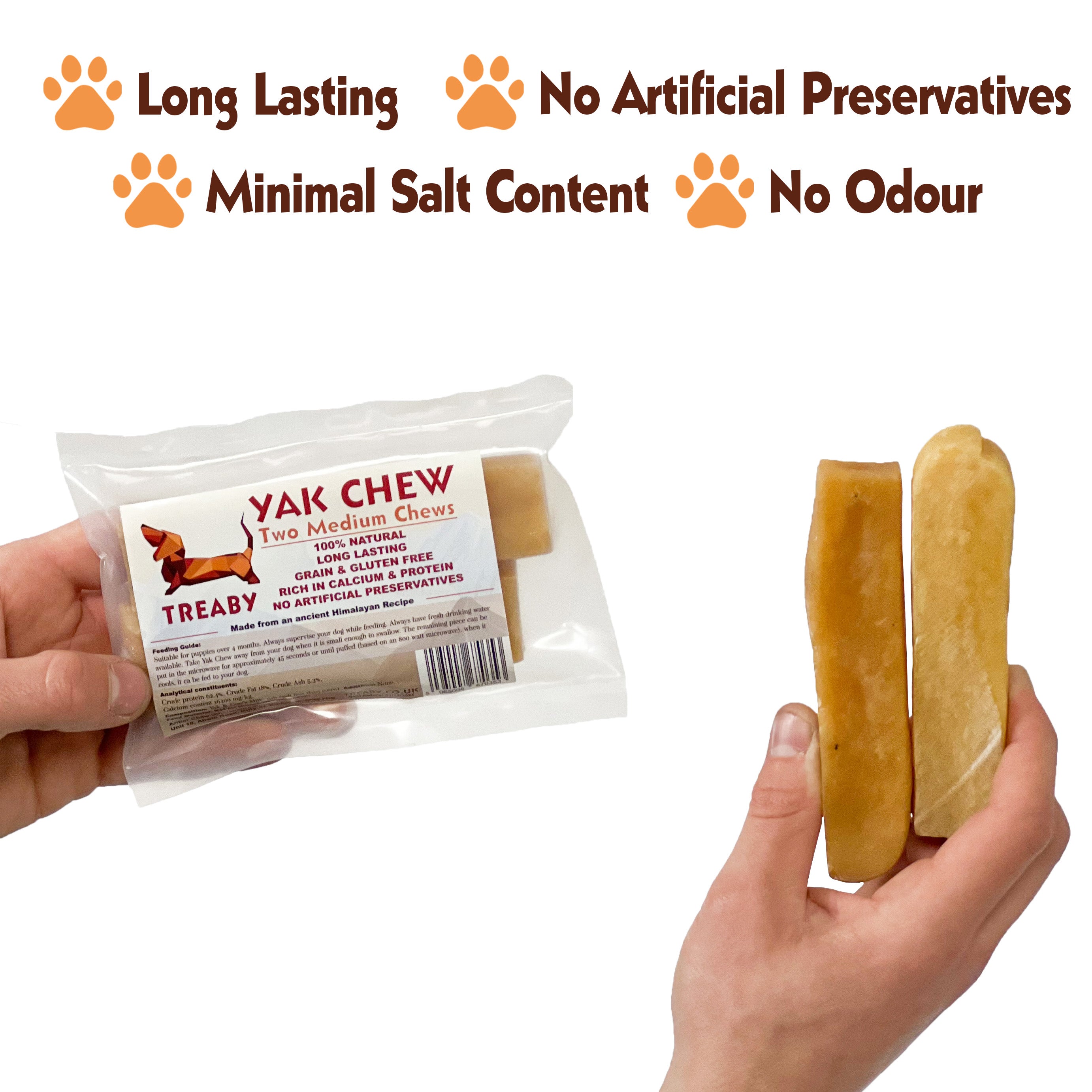 Himalayan Yak chew - Pack of 2 - Antler Chew