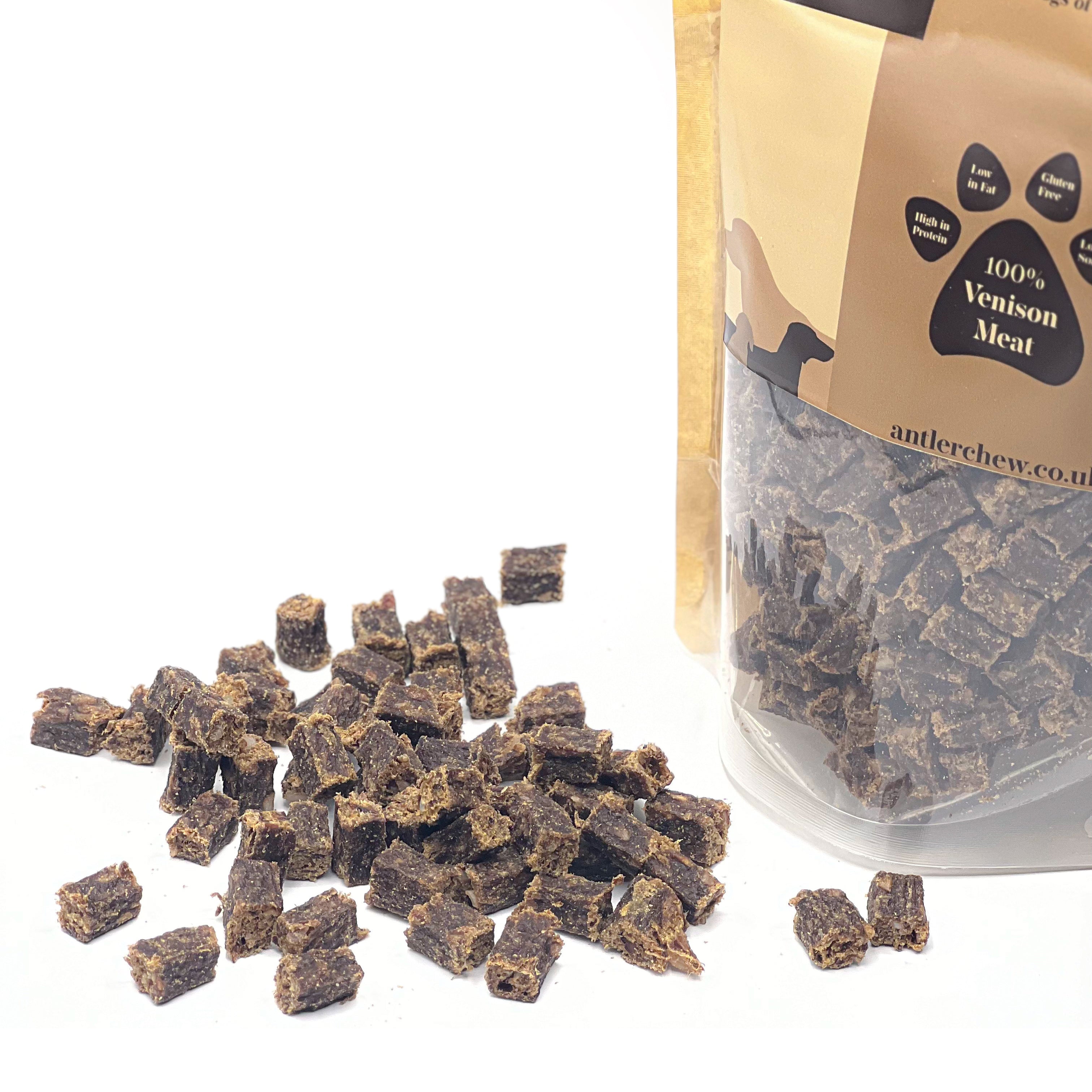 Dried venison sale dog treats