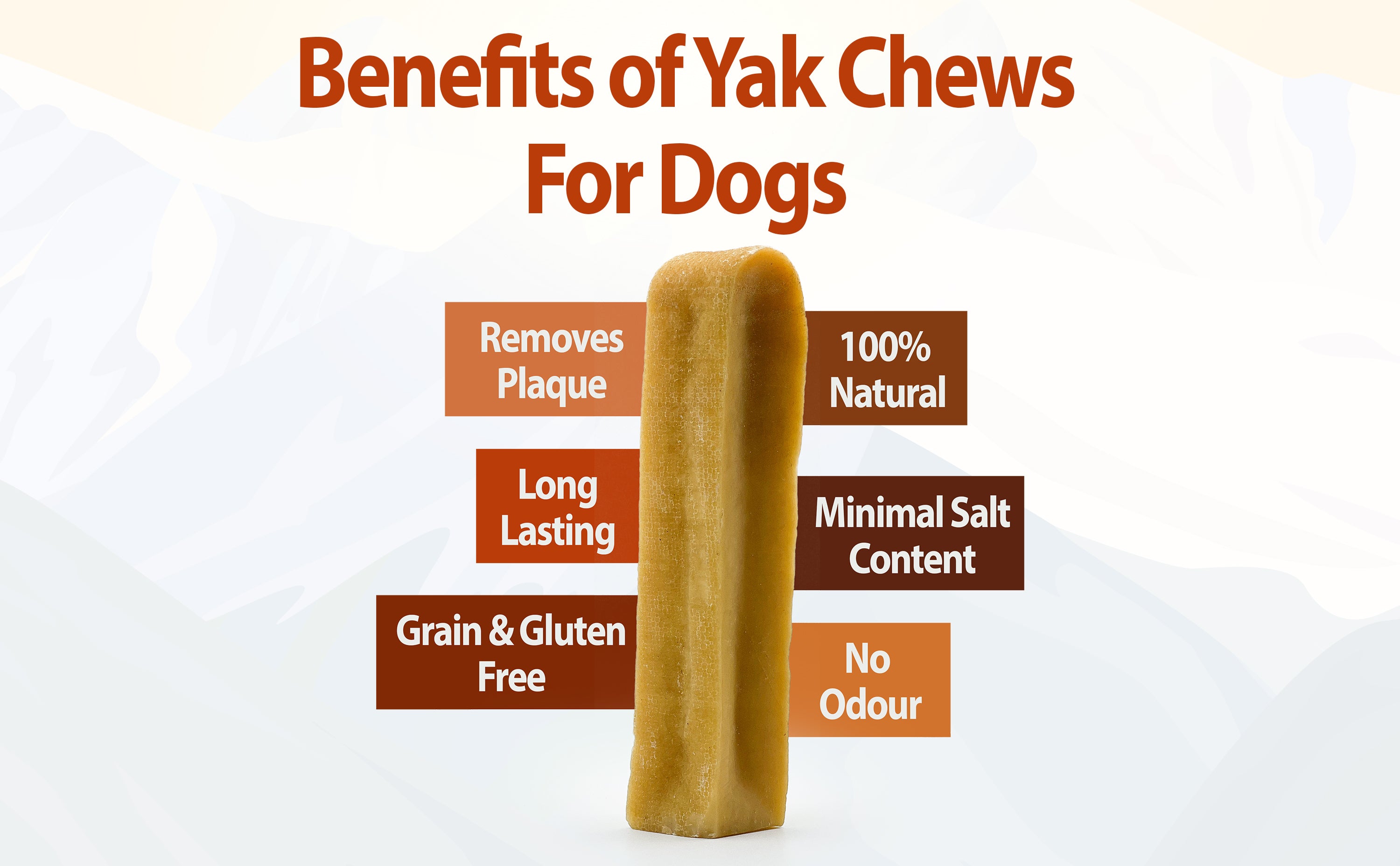 Treat your dog to the best with the Treaby Himalayan Yak Chew XL Bundle – 10 Extra-Large Chews for maximum satisfaction!  - Antler Chew 