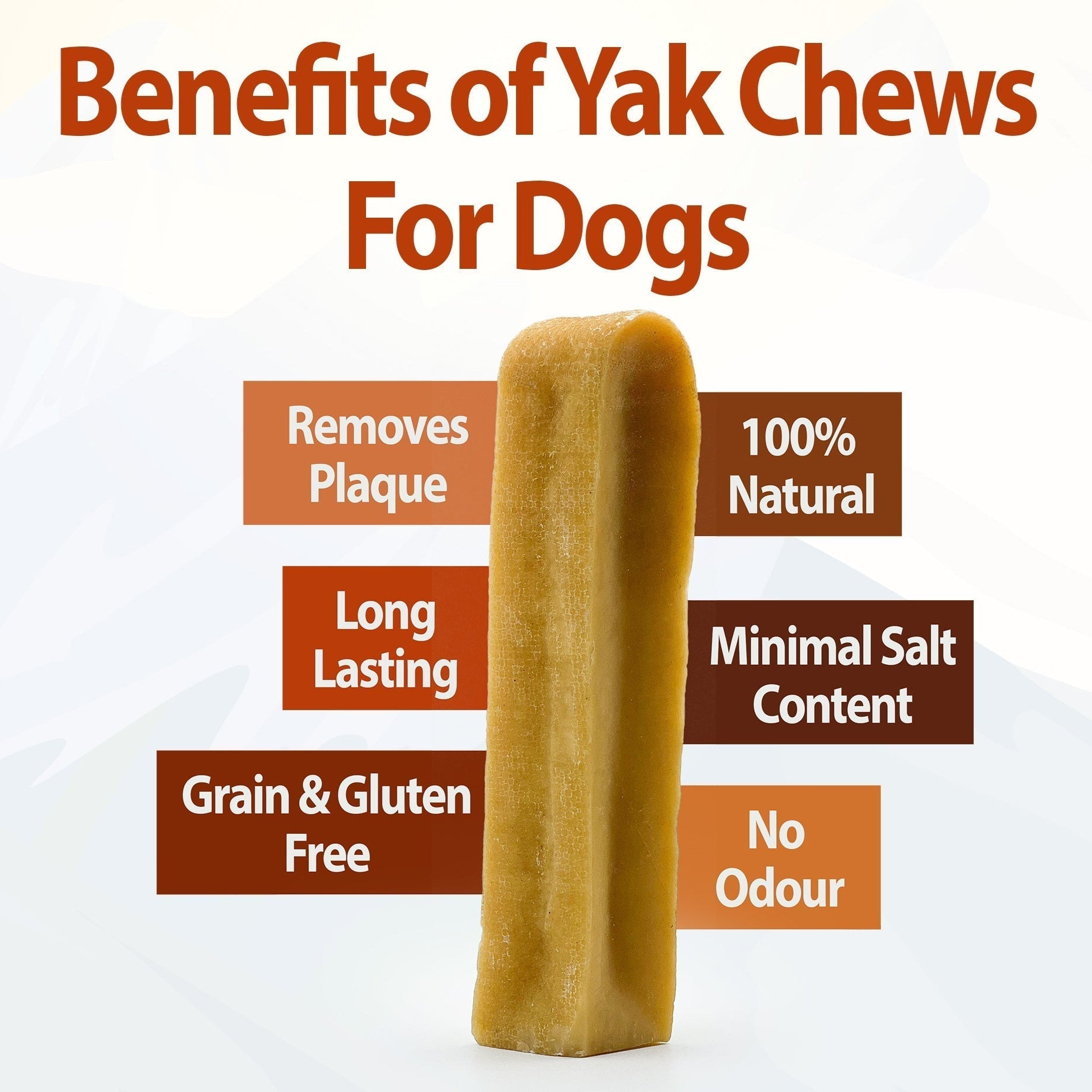 Himalayan Yak chew - Pack of 2  - LARGE  SIZE - Antler Chew