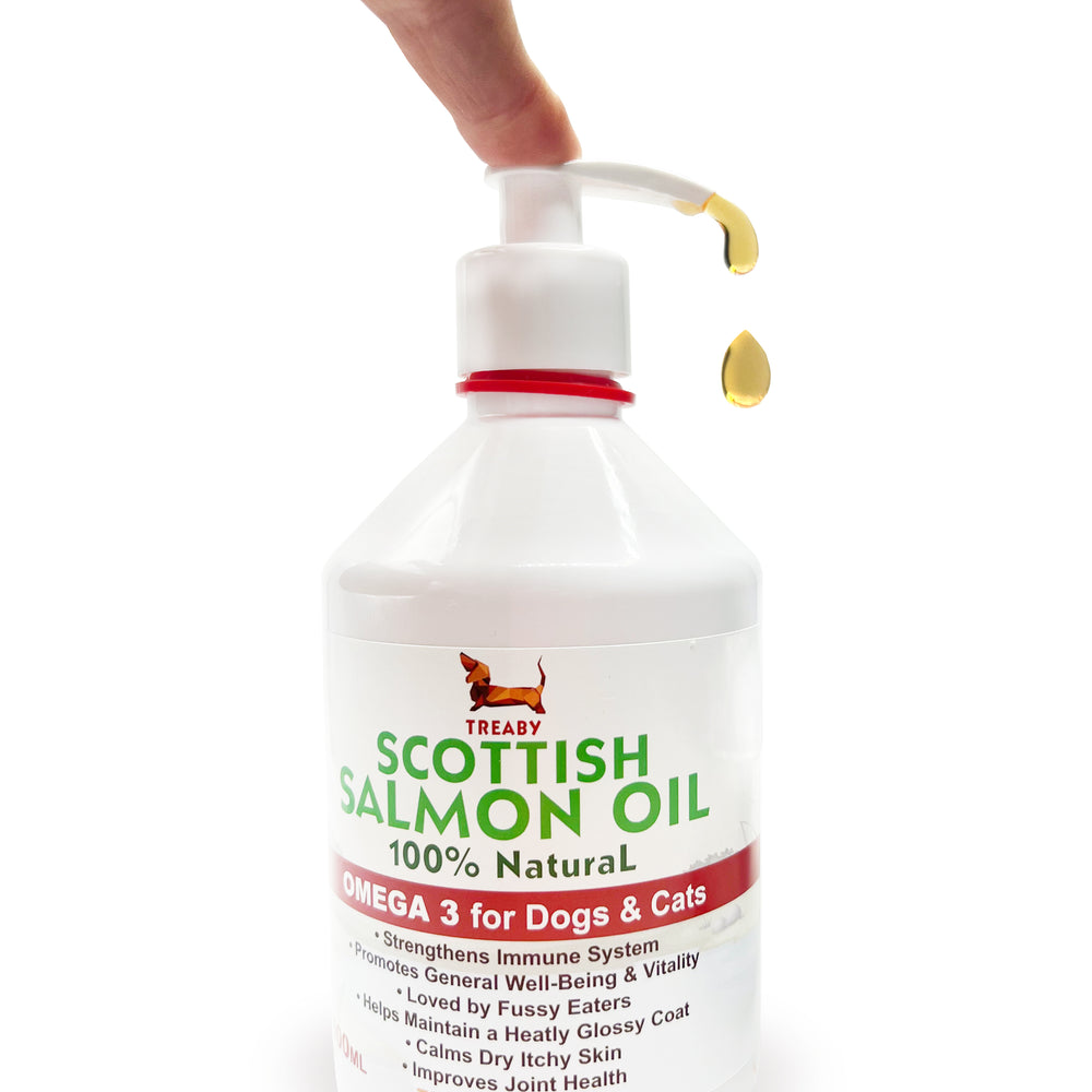 Scottish Salmon oil 500ml - Antler Chew